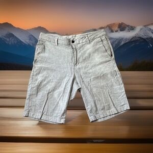 Lululemon Men's Sz 32 Casual Commission Chino Shorts VGC Gray